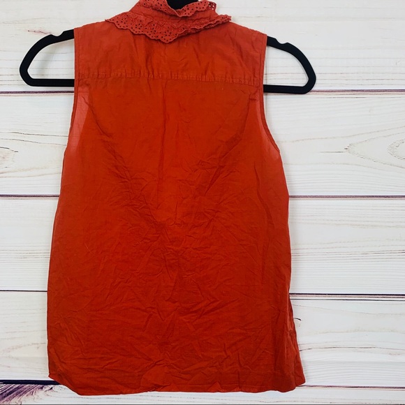 J. Crew lace sleeveless blouse - Picture 3 of 7